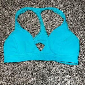 NWOT lululemon teal sports bra